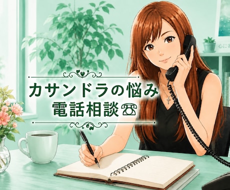 カサンドラなどでお悩みの方、お悩み相談お聞きします カサンドラ特有のお悩み相談ダイヤル/経験者の私にご相談下さい イメージ1