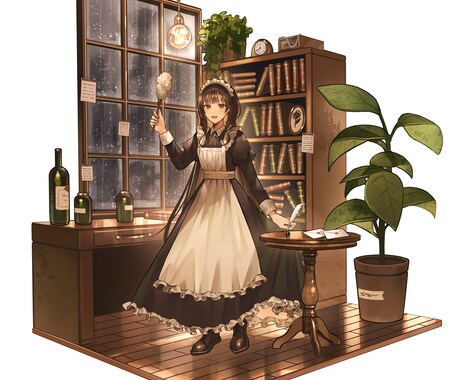 イラスト、キービジュアル描きます ▫️細かい指定、納期交渉可能です！ イメージ2