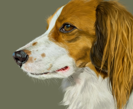 細部までこだわり生命感溢れるペット似顔絵を描きます デジタルでハッキリと、鉛筆ペンでアナログみたいに イメージ2