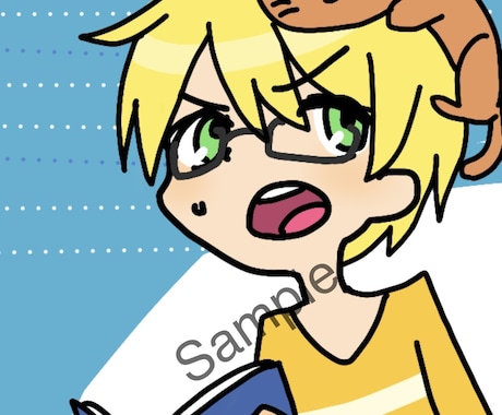 デフォルメキャラクターのイラストを描きます ご要望に沿った丁寧な対応を心がけます、お気軽に相談ください！ イメージ2