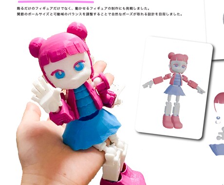 3Dプリンター・ゲームのモデル作りますます イメージをモデリングし、ご希望の形式でお渡しします！ イメージ2
