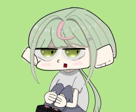 かわいいデフォルメSNSアイコン描きます クセ強・不機嫌かわいいデフォルメSNSアイコン描きます イメージ1