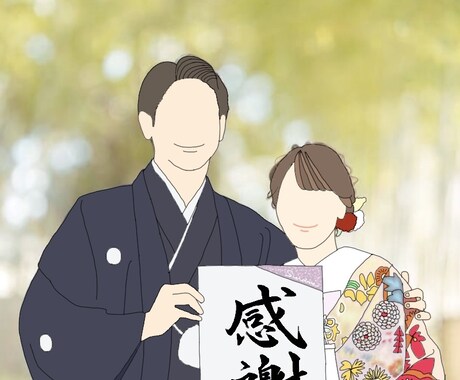 イラスト、アイコン描きます 写真を元にイラストを描きます。データでの納品になります。 イメージ2