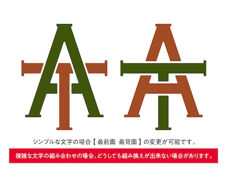 個人名やチーム名、団体名のイニシャルロゴ制作します 名前やチームのイニシャルをカスタム自由な世界に1つのロゴに！ イメージ2