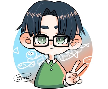 可愛いアイコンイラスト描きます