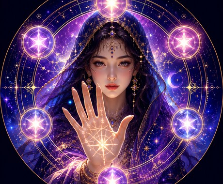 人生再生占い｜手相と星の周期で不安に光を灯します 今の迷いと未来の流れを優しく鑑定します。不安に寄り添います。 イメージ2
