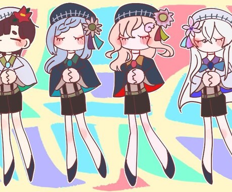 イラストオーダー/アイコン描きます アイコンや1枚絵のイラストを描きます。 イメージ2