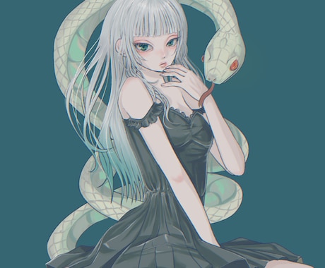 女の子のイラスト・アイコン描きます イメージ1
