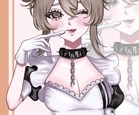 可愛めイラストでアイコンから立ち絵まで色々描きます 等身 or デフォルメ どちらもかけます！ イメージ2