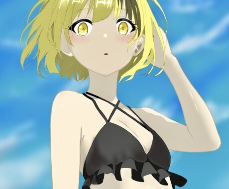 IRIAMライバーさん向けイラスト制作します SNSのアイコン、配信サムネ、返礼品用、一枚絵などを描きます イメージ1