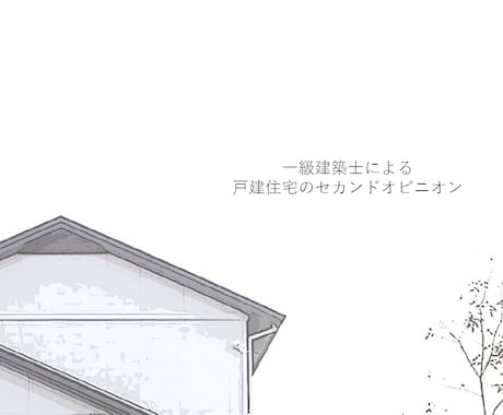 主婦目線！一級建築士がセカンドオピニオンします 主婦や家事目線での設計が得意単世帯共働きの家多数設計 イメージ1