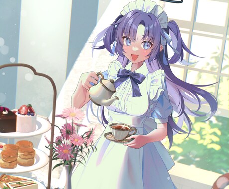 ご希望のイラスト描きます 可愛い女の子や繊細なイラストを求めているあなたに イメージ2