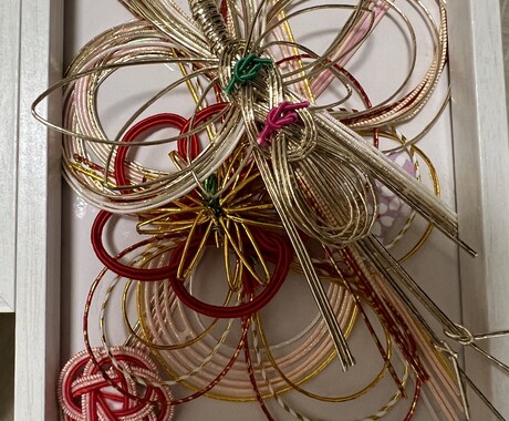 処分に困ったご祝儀袋をアートにします インテリアに馴染むご祝儀袋のアート イメージ2