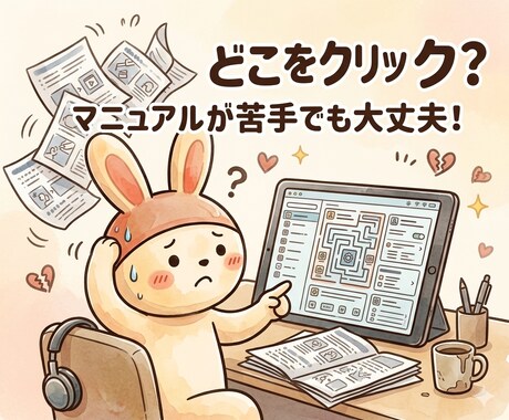 画面共有で即解決⭐️ココナラ設定を横で直接教えます 実績6千件超の心理カウンセラーがビデオチャットで伴走します！ イメージ2