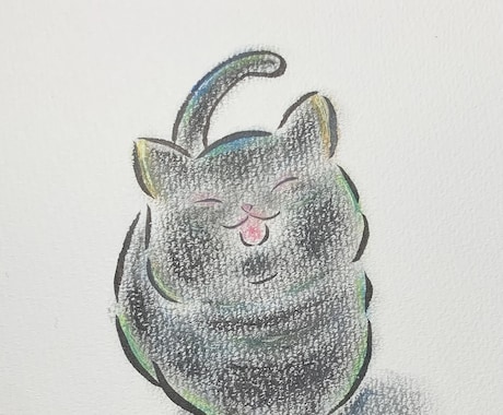 絵本風の優しいペットイラストをお描きします 絵本のタッチで見返したくなる！かわいいペットの姿そのままに！ イメージ2