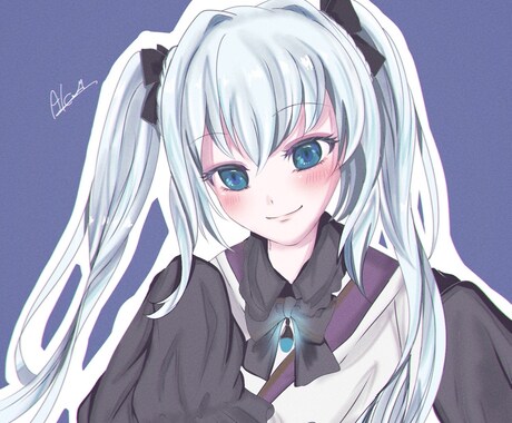 アイコン(追加料金なし)描きます 即納,修正可能！可愛い女の子が得意です！ イメージ2