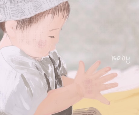 優しいタッチの挿絵＆イラスト、描きます 写真やラフ案を元に、食べ物、植物、動物、人物をアクリル画風に イメージ2