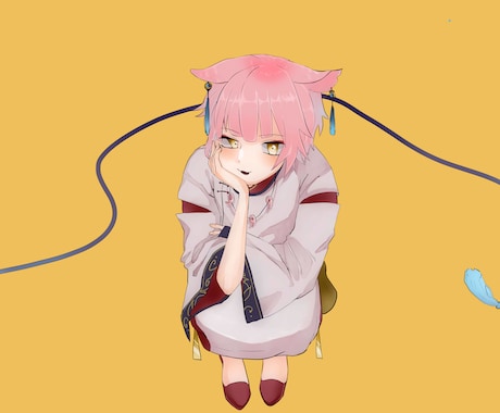 歌ってみたなどのイラスト描きます イラストレーターが歌ってみたやサムネなどのイラストかきます！ イメージ1