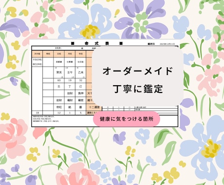 四柱推命で2026年の運勢を読み解き占います 四柱推命　仕事　起業　今年の運勢  転職時期　起業時期 イメージ2