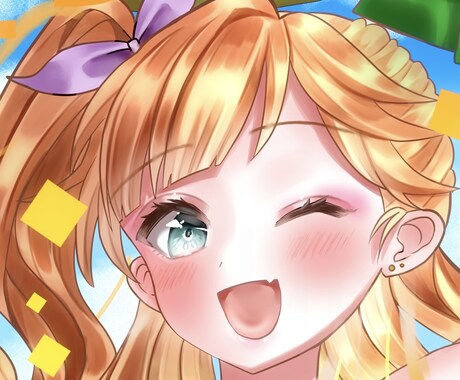 SNSなどのアイコンを描きます 可愛い女の子を描くのが得意です イメージ2