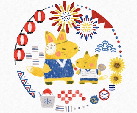 ポップでかわいい子ども向けイラスト制作します さまざまなテイストでポップな子ども向けイラストを描きます！ イメージ1
