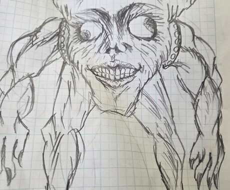 モンスター描きます 小学生ですが独学で絵を描いています イメージ2