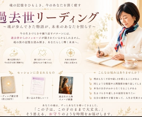パリから過去世の思い込みを読み解きます 1200字の文書！過去世からの思い込みを浄化して軽やかに イメージ1