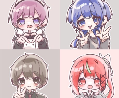 かわいいアイコン描きます イメージ1