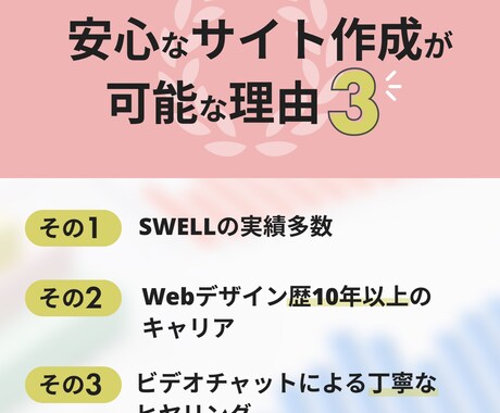 本格的なWordPressサイト作成します WordPressテーマswellを使った本格的なサイト作成 イメージ2