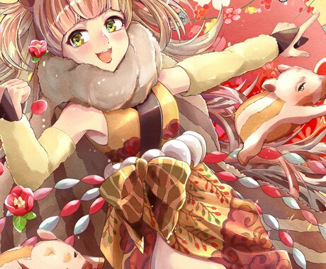 SNSアイコン・サムネ・かわいいイラスト描きます 可愛い女の子のオリジナルアイコン、動画用サムネ等お求めの方！ イメージ2