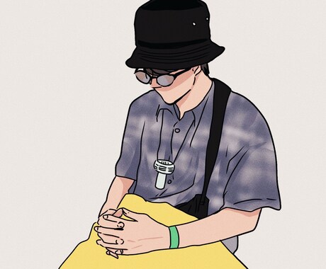 アイコンやロゴに使える日常の一コマを描きます イメージ1