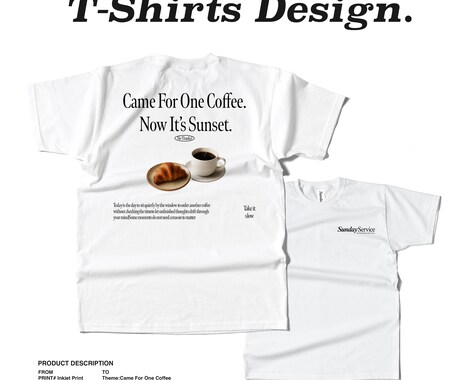 ロゴ+Tシャツグラフィックを制作します プリント方法まで考慮したデザイン設計 イメージ2