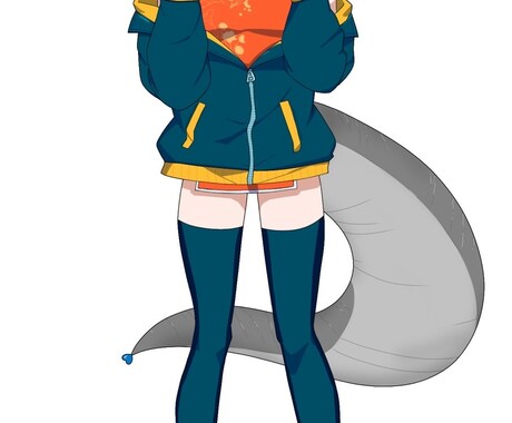 キャラクターの立ち絵描きます あなただけの立ち絵作成します♡! イメージ2