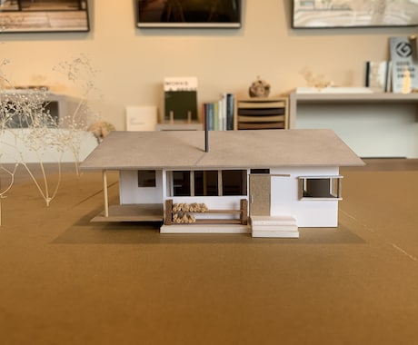 住宅模型　1/100の住宅模型制作いたします 飾りたくなるかわいらしい模型をお作りいたします☀︎ イメージ1