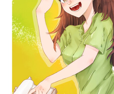 お好きな顔文字3つでイラスト作成します 3つの顔文字でリクエスト完了。ポーズ指定可 イメージ1