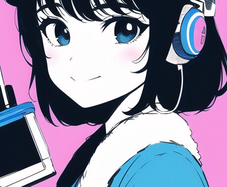 SNS向けのアイコンを描きます シンプルで映えるイラストを描きます！ イメージ2