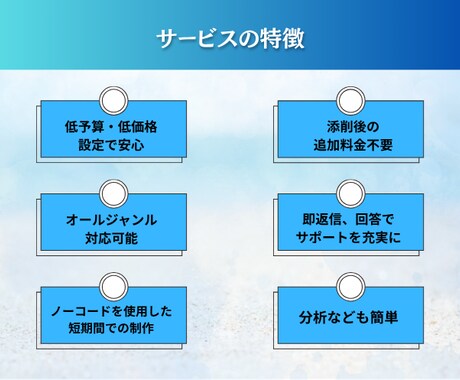 LP制作3万円〜｜相手に伝わる構成”を提案します 「伝える」だけでなく「反応を生む」LPを制作します。 イメージ2