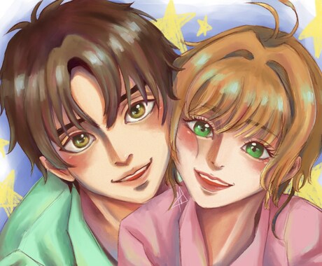 高クオリティSNSアイコン/イラストを作成します 基本３タイプの絵柄！なんでもお申し付けください！ イメージ1