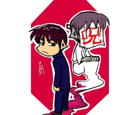 グッズ用イラストを描きます アクリルキーホルダー・スタンド・ステッカーなど描きます。 イメージ1