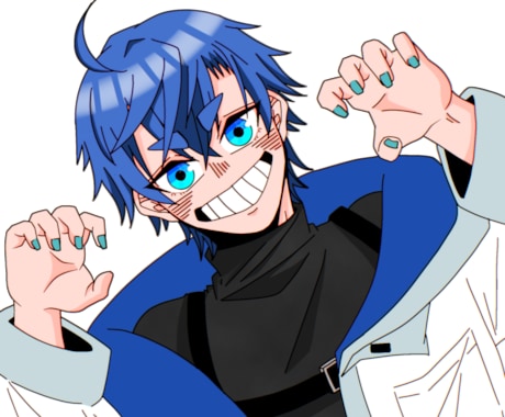 小さくても見やすいハッキリしたアイコン描きます アイコンが小さくても見やすいハッキリした絵柄です！ イメージ1