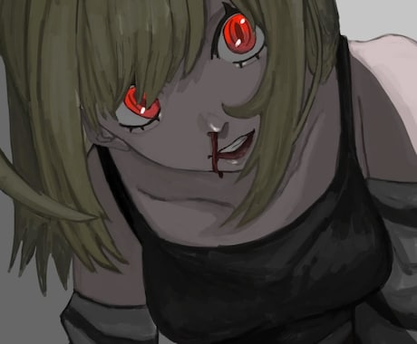 NSN活動に使用可能なイラストを作成致します ˗ˏˋ ダークでかっこいいイラストがお好きな方へˎˊ˗ イメージ2