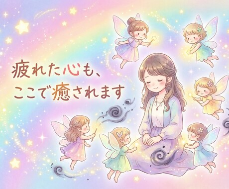 占い師専門！貴方の心の疲れを癒す霊視をします 人の悩みを聞き続けて、疲れていませんか？占い師さん癒し支援 イメージ1
