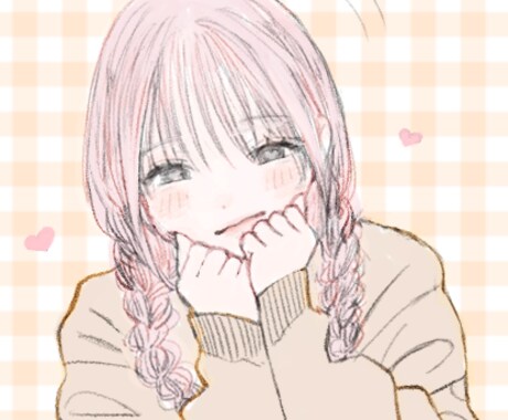 可愛い女の子のアイコンを描きます 心機一転⟡.* 新しいアイコンでイメチェンしませんか？ イメージ2