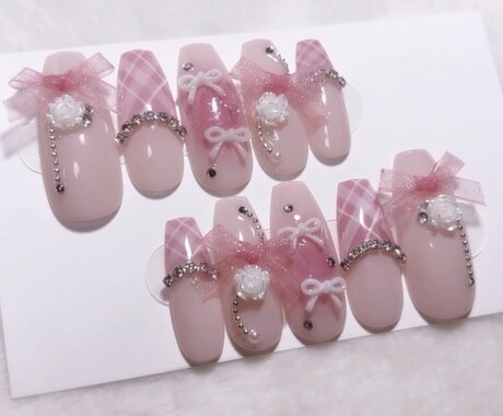 ネイルチップ依頼募集します フルオーダー一律1500円(/・ω・)/!♥ イメージ2