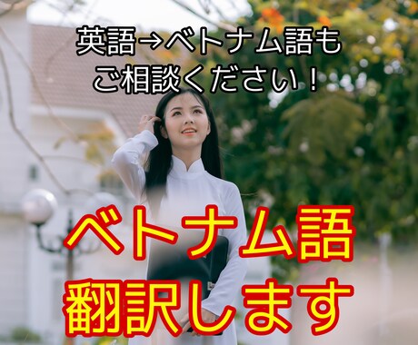 ベトナム語翻訳します 警察で通訳経験あり！日本語ネイティブのナチュラルな言い回しに イメージ1