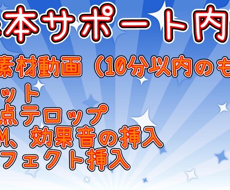 現役動画投稿者が動画作成します 現役動画投稿者があなたの動画を編集します。 イメージ2
