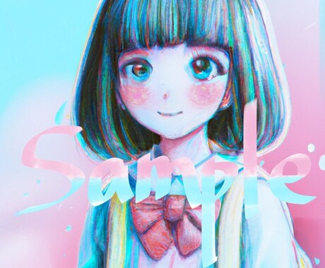 著作権フリー！様々なタッチでイラストを作成します アイコン、サムネ、NFTへの使用が最適です！ イメージ1