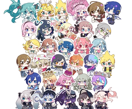 可愛くデフォルメ！あなたのキャラを魅力的に描きます 大切なキャラクターをキュートで個性的なイラストに仕上げます♪ イメージ1