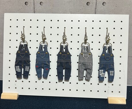 デニムキーホルダーを作成します 世界に一つだけのデニムキーホルダー イメージ1