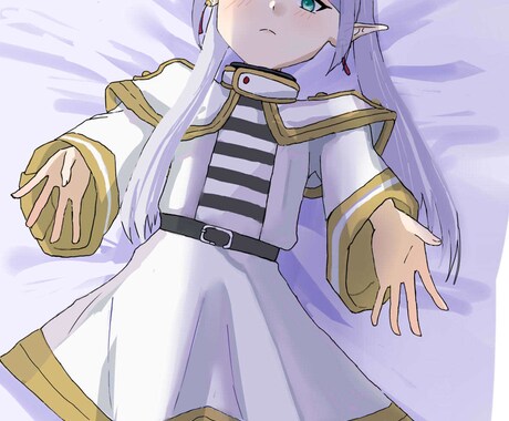 二次創作からオリジナルキャラまで描きます 二次創作、ファンアート　ゲーム用立ち絵　R18 イメージ2